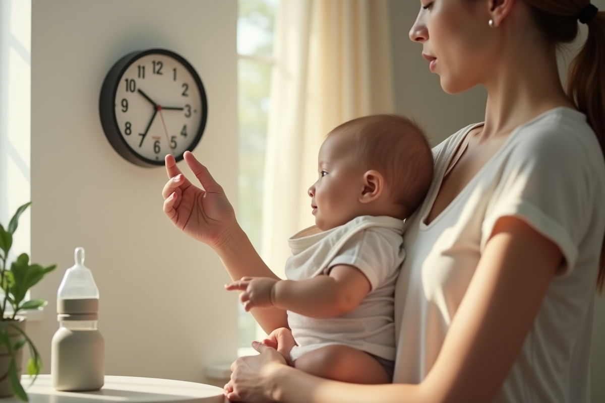 Parent vérifiant l